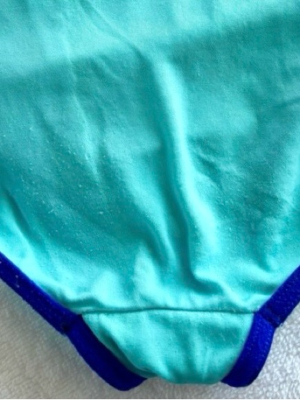 Mini Boden Rainbow Appliqué Swimsuit Aqua Blue 7–8Y / 128 cm - Picture 11 of 12